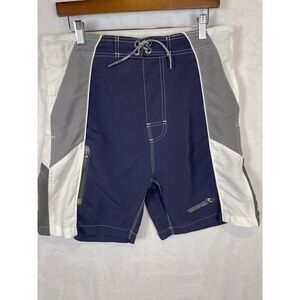 Free Country Aqua Tech Series Swim Shorts‎ Size L Sporty Beach Athletic